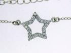 Bracciale in argento 925%° con stella di zirconi B-0167